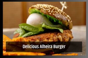 Delicious Alheira Burger