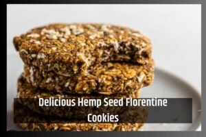 Healthy and Delicious Hemp Seed Florentine Cookies